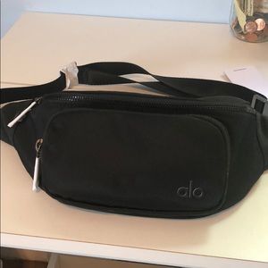 ALO Yoga Black Waist Bag / Fanny Pack